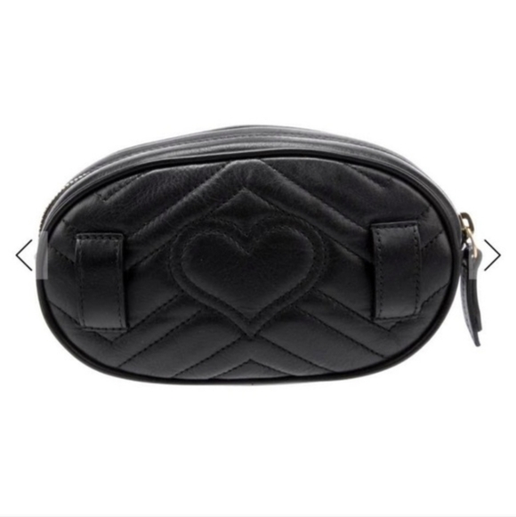 Gucci Black Quilted Leather Belt Bag - Copy - Picture 4 of 8